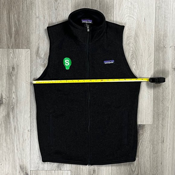 Patagonia Vintage Y2K Smart Recruiters Black Medium Vest - Picture 6 of 7
